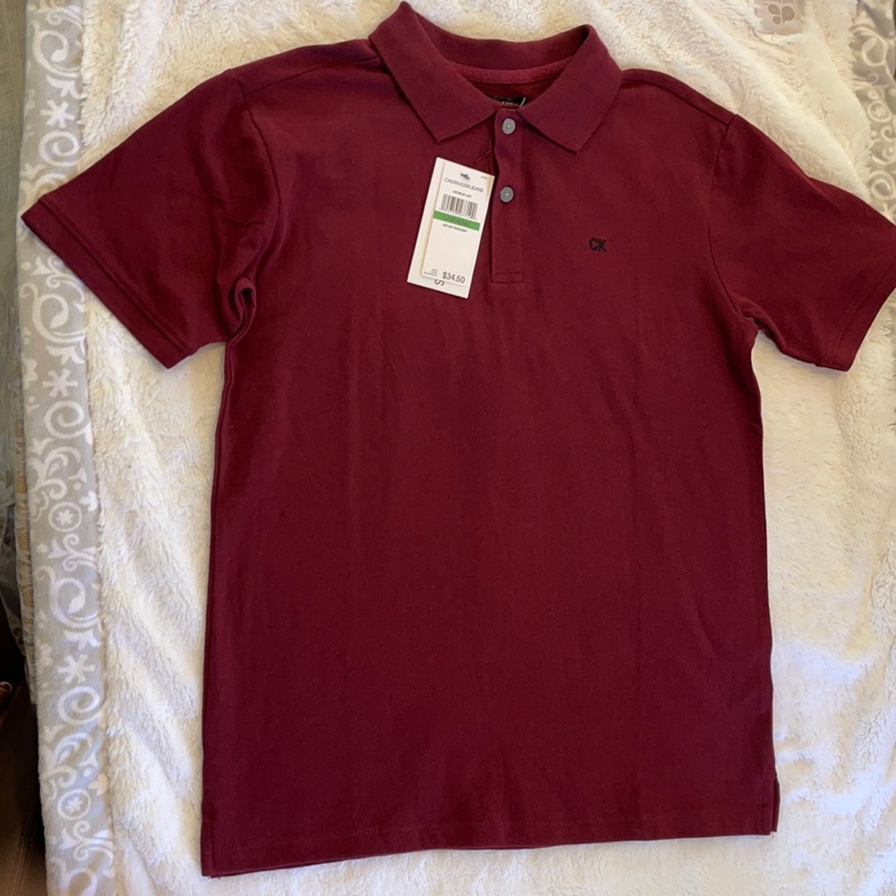Calvin Klein polo shirt size L(14/16)